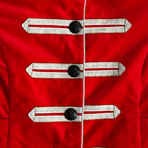 Boden Johnnie B girls’ coat. Red, EUC, size 11-12 - Picture 7 of 9